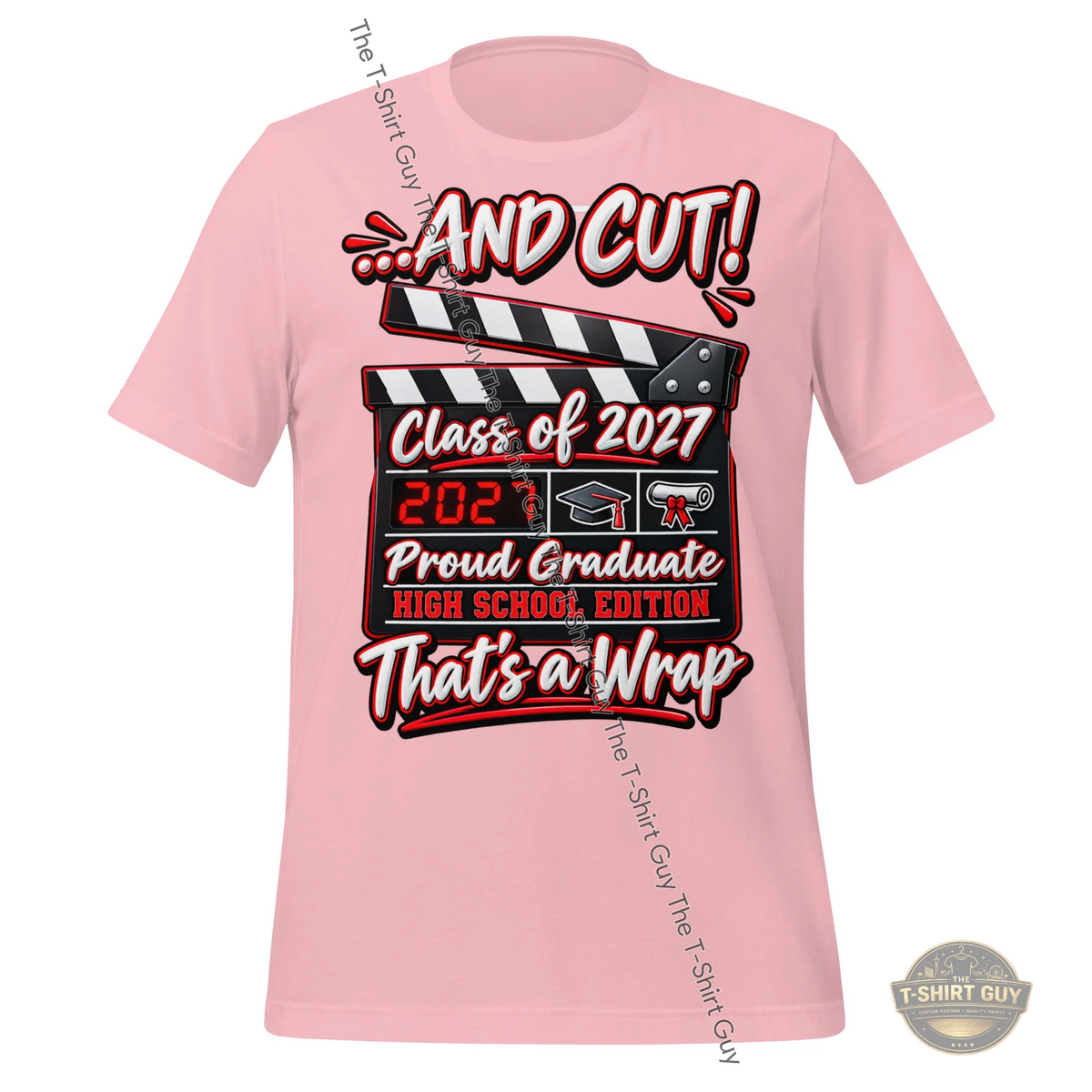 Watermarked - ...And Cut! That's a Wrap Unisex t-shirt
