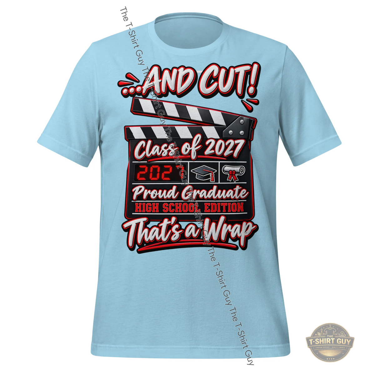 Watermarked - ...And Cut! That's a Wrap Unisex t-shirt