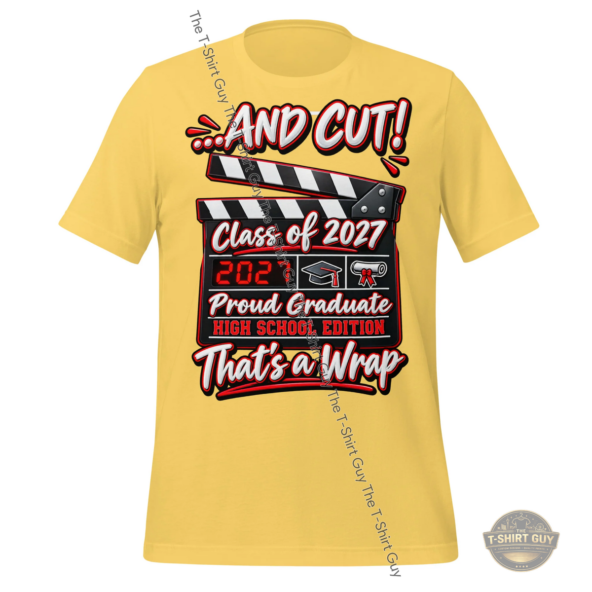 Watermarked - ...And Cut! That's a Wrap Unisex t-shirt