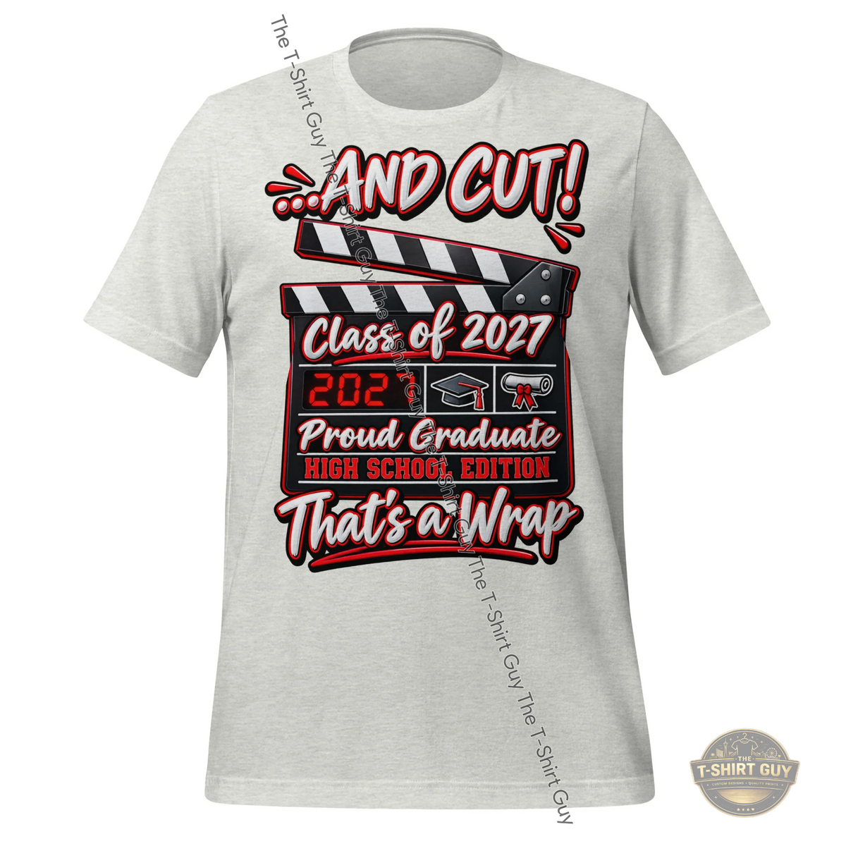 Watermarked - ...And Cut! That's a Wrap Unisex t-shirt