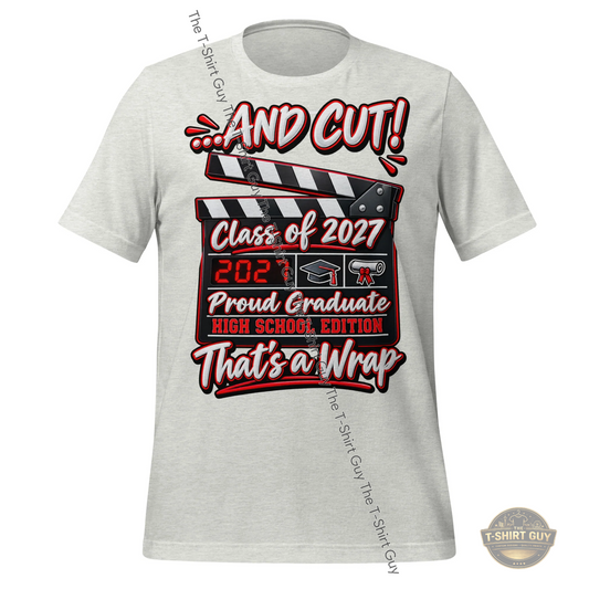 Watermarked - ...And Cut! That's a Wrap Unisex t-shirt