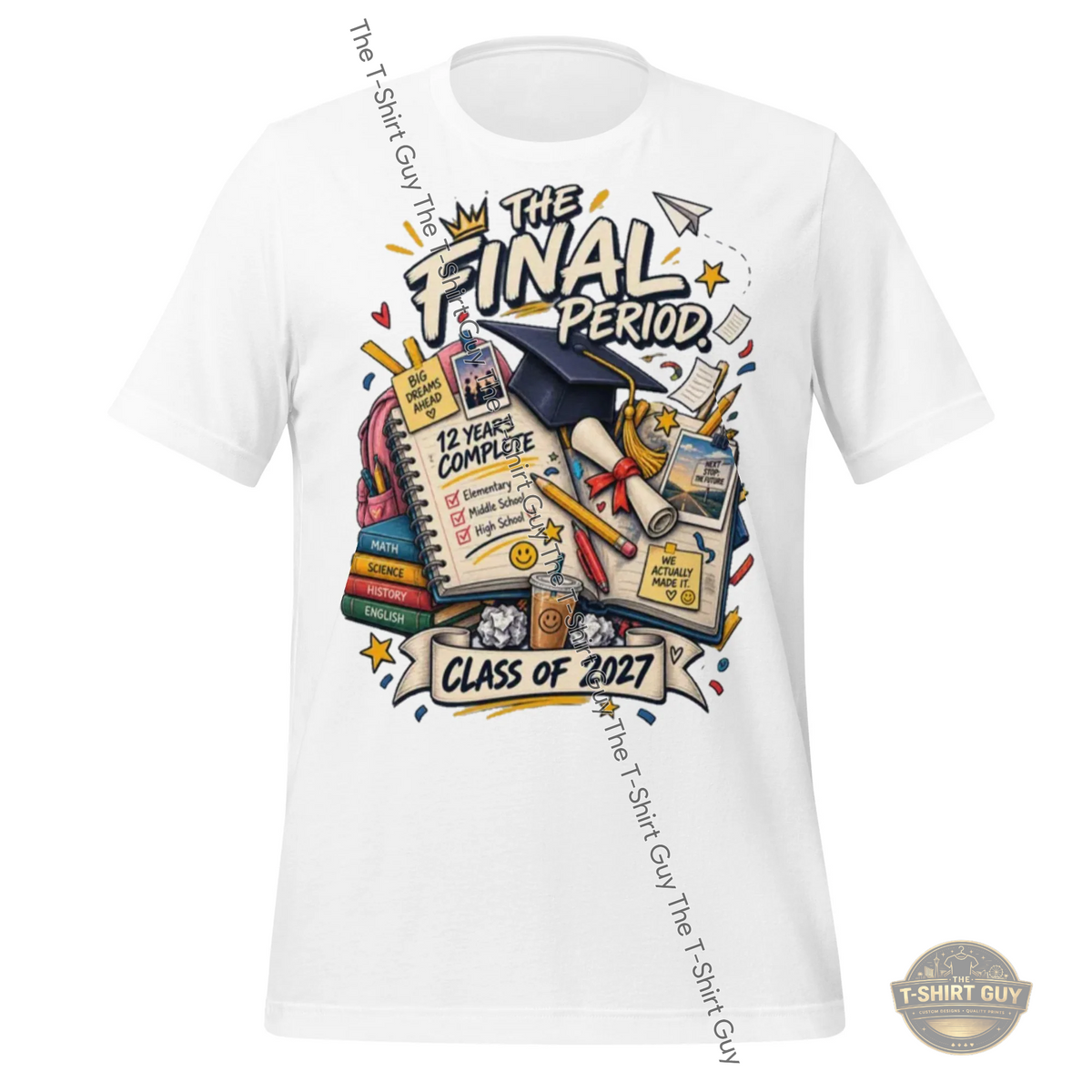 Watermarked - The Final Period Unisex t-shirt