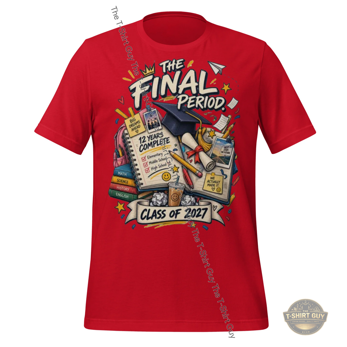 Watermarked - The Final Period Unisex t-shirt