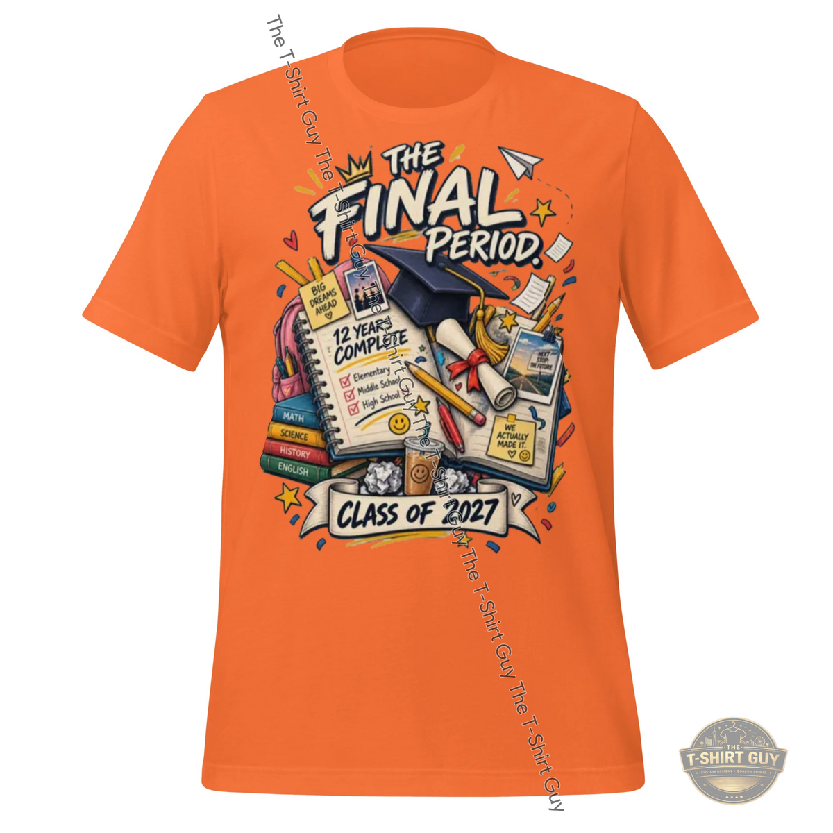 Watermarked - The Final Period Unisex t-shirt