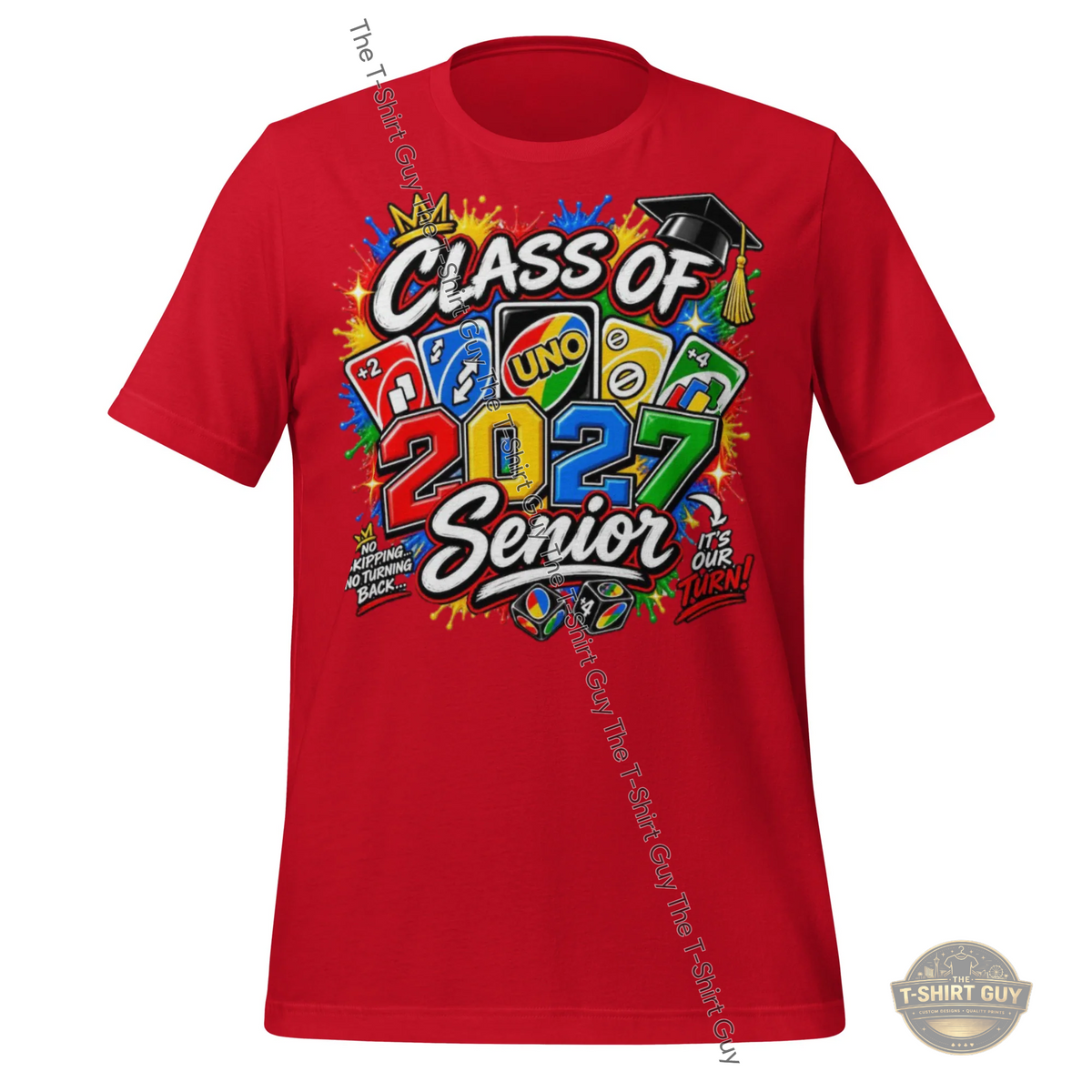 Watermarked - Uno No Skipping No Turning Back Unisex t-shirt