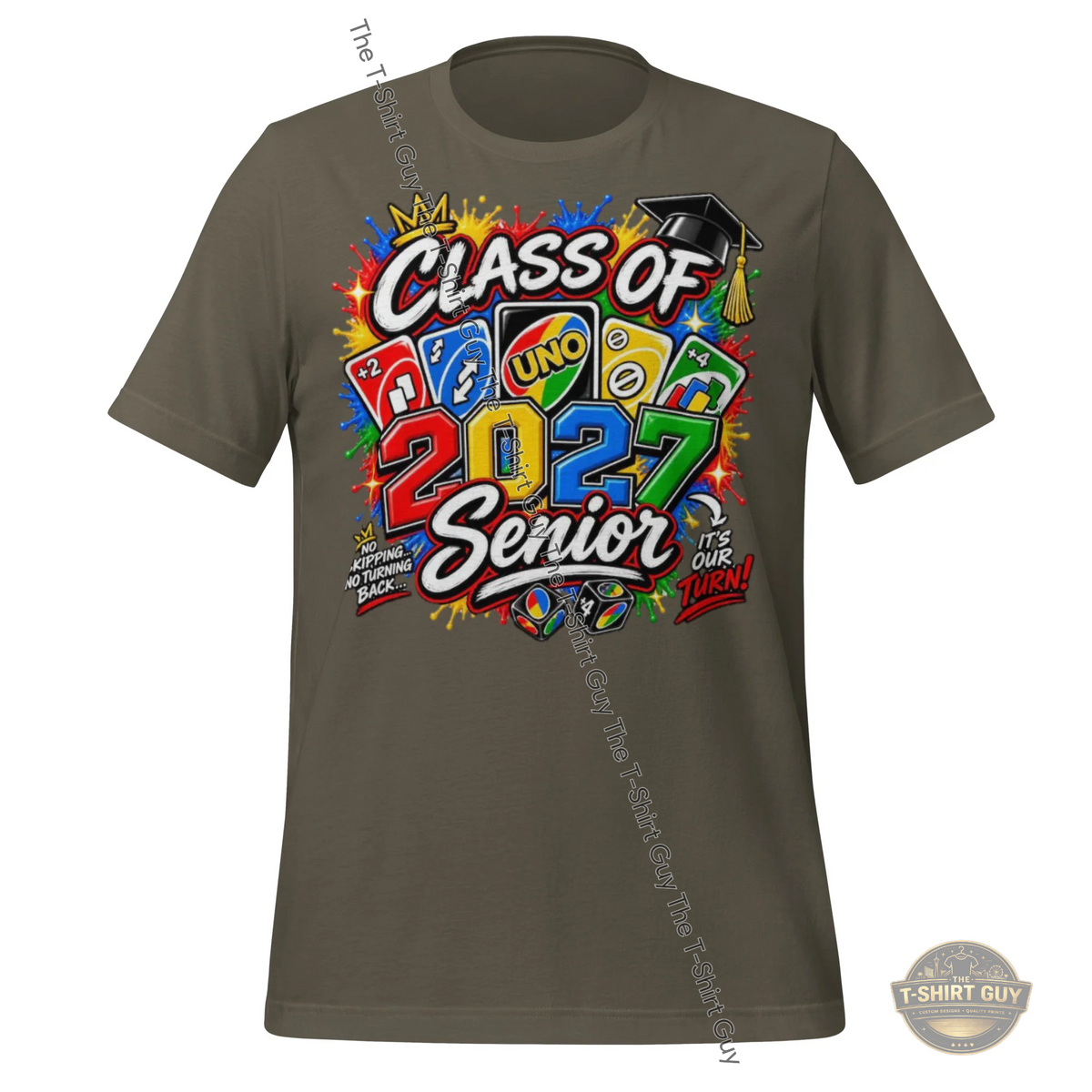 Watermarked - Uno No Skipping No Turning Back Unisex t-shirt