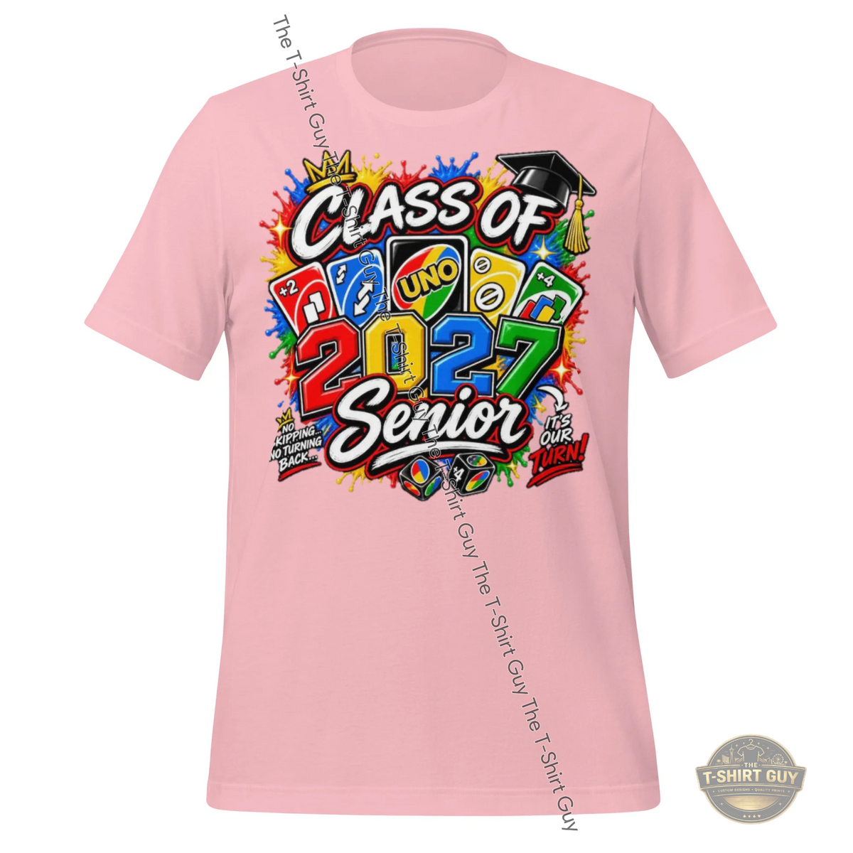 Watermarked - Uno No Skipping No Turning Back Unisex t-shirt