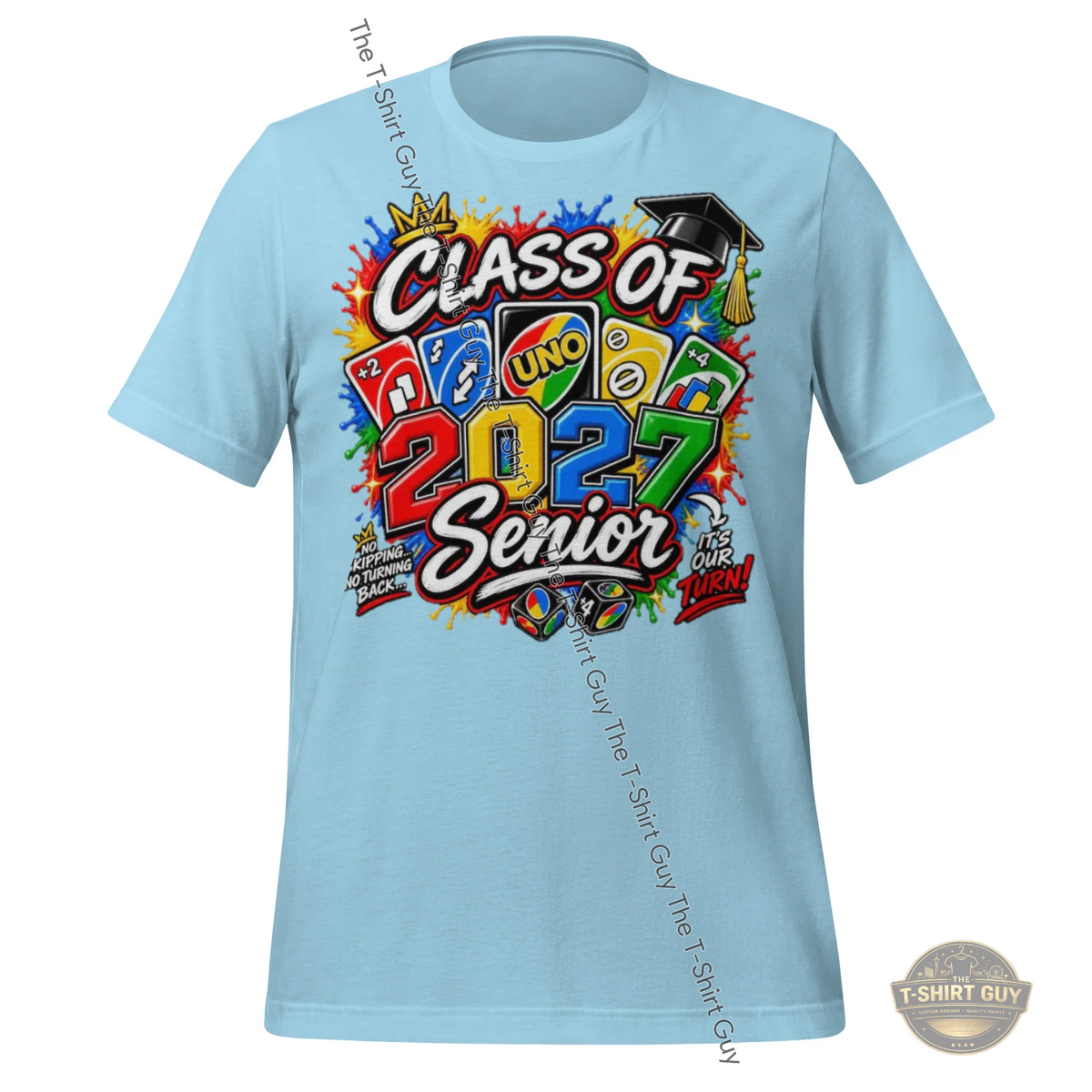 Watermarked - Uno No Skipping No Turning Back Unisex t-shirt