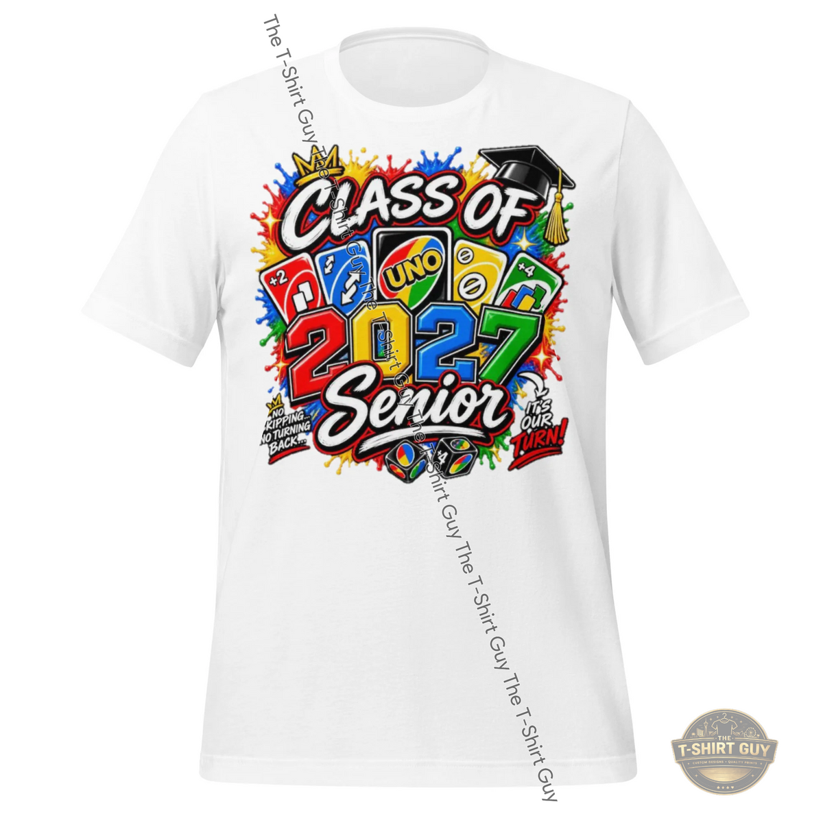 Watermarked - Uno No Skipping No Turning Back Unisex t-shirt