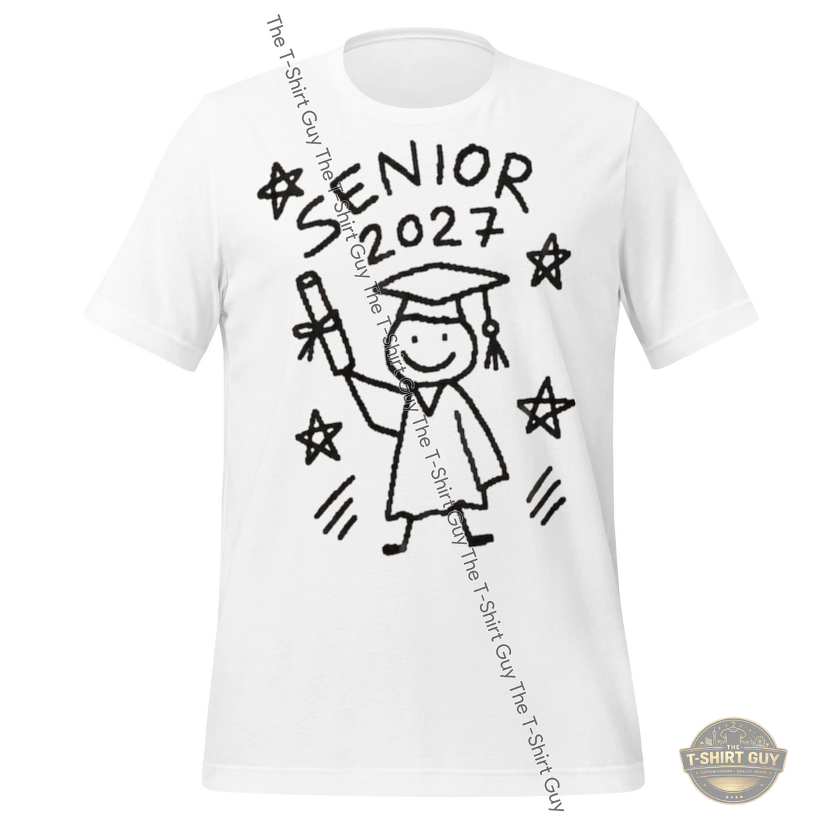 Watermarked - Stickman 2027 Unisex t-shirt