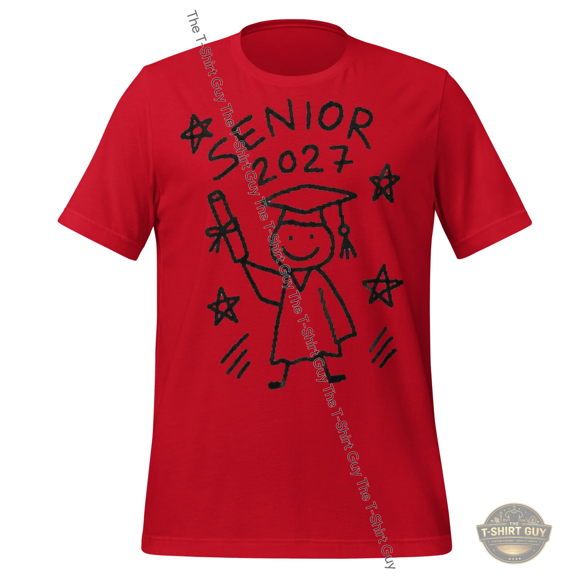 Watermarked - Stickman 2027 Unisex t-shirt