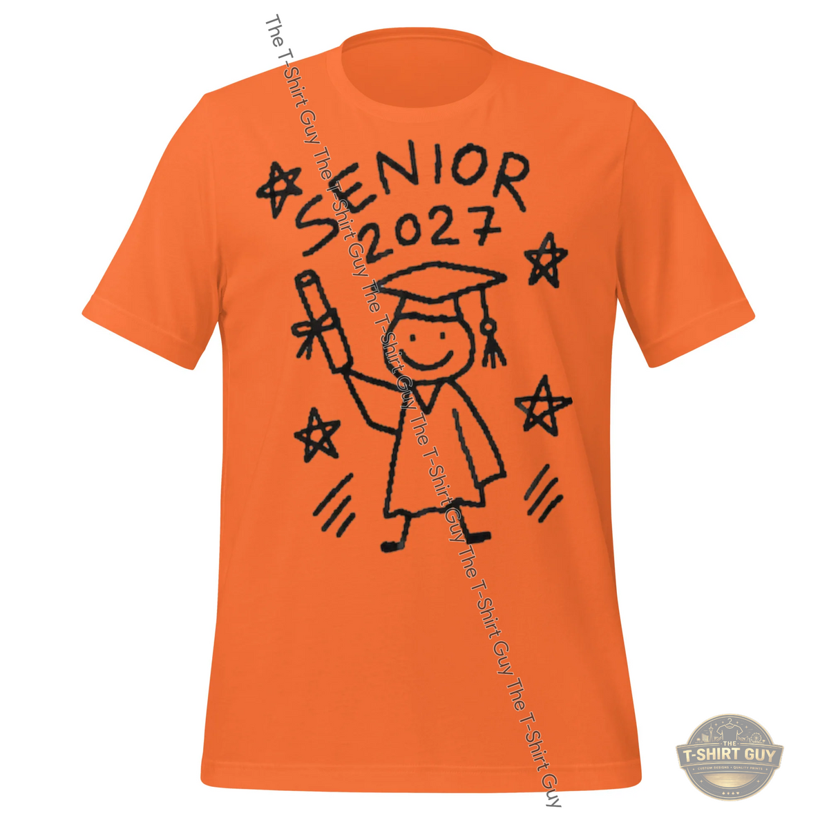 Watermarked - Stickman 2027 Unisex t-shirt