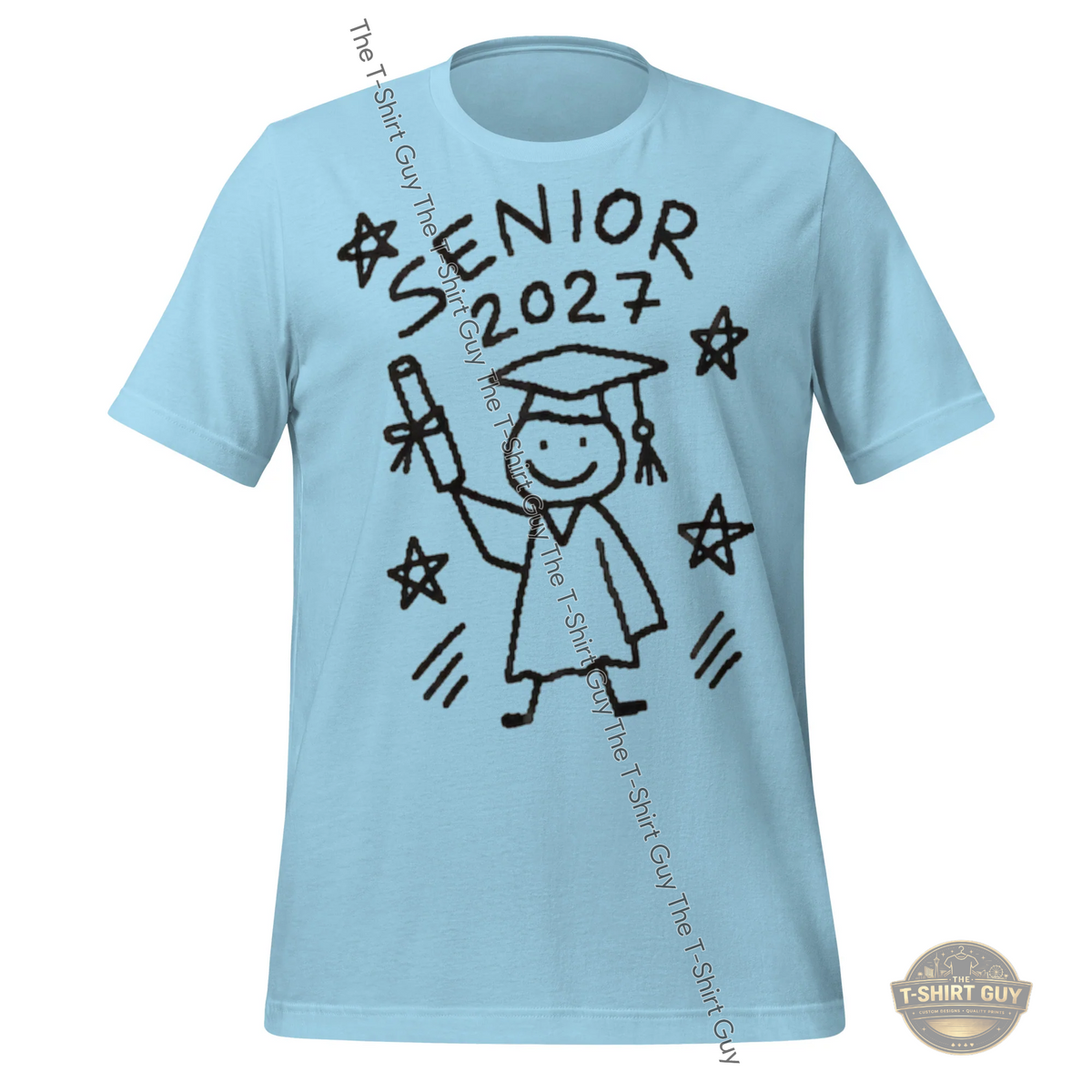 Watermarked - Stickman 2027 Unisex t-shirt