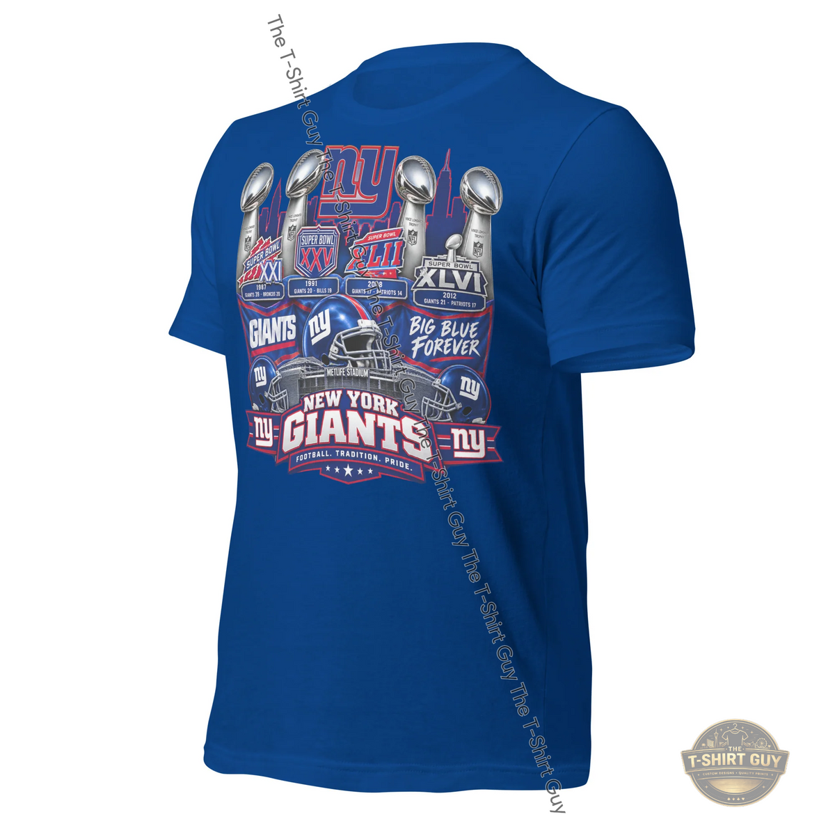 Watermarked - New York Giants Football Tradition Pride Unisex t-shirt