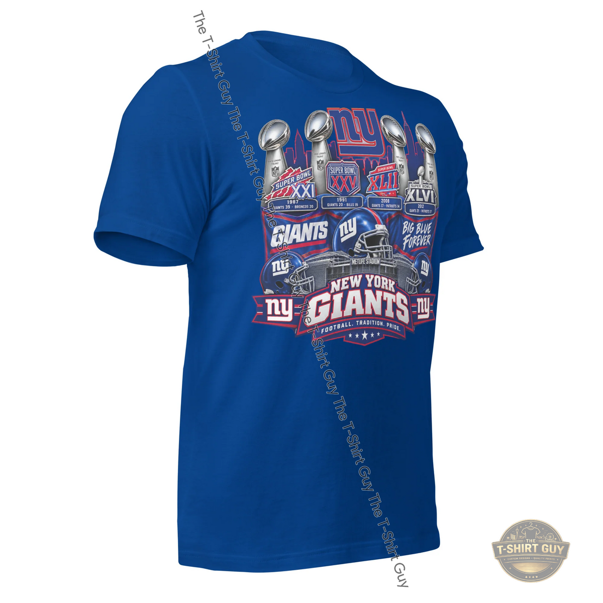 Watermarked - New York Giants Football Tradition Pride Unisex t-shirt