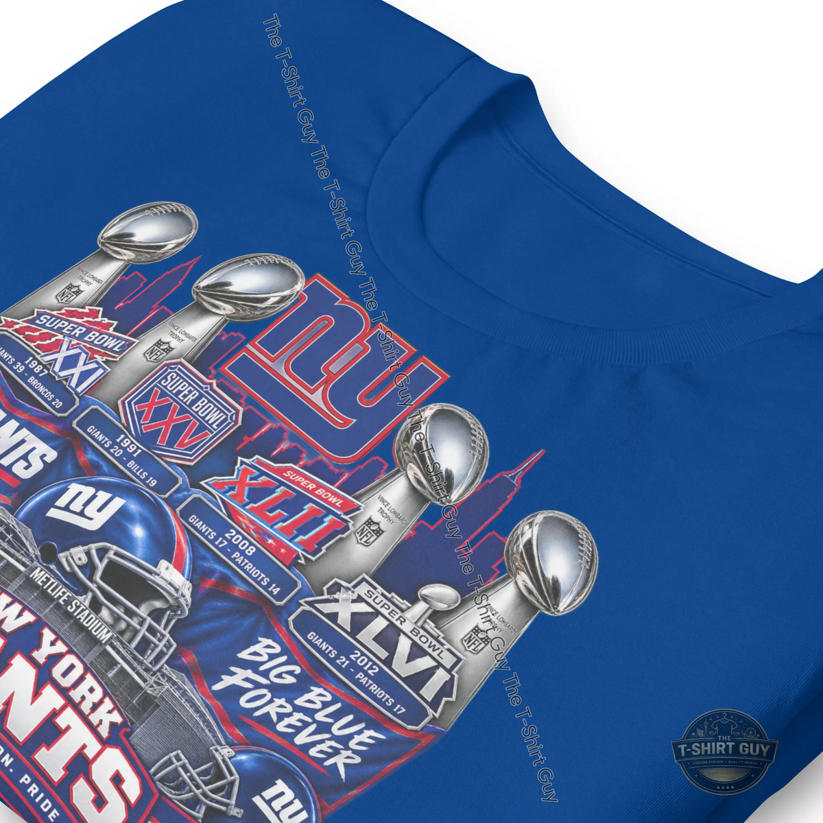 Watermarked - New York Giants Football Tradition Pride Unisex t-shirt