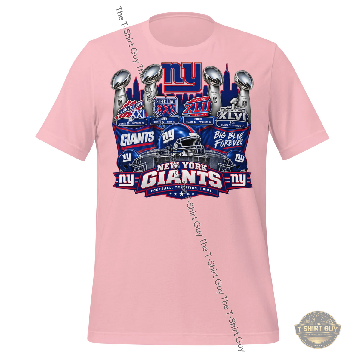 Watermarked - New York Giants Football Tradition Pride Unisex t-shirt