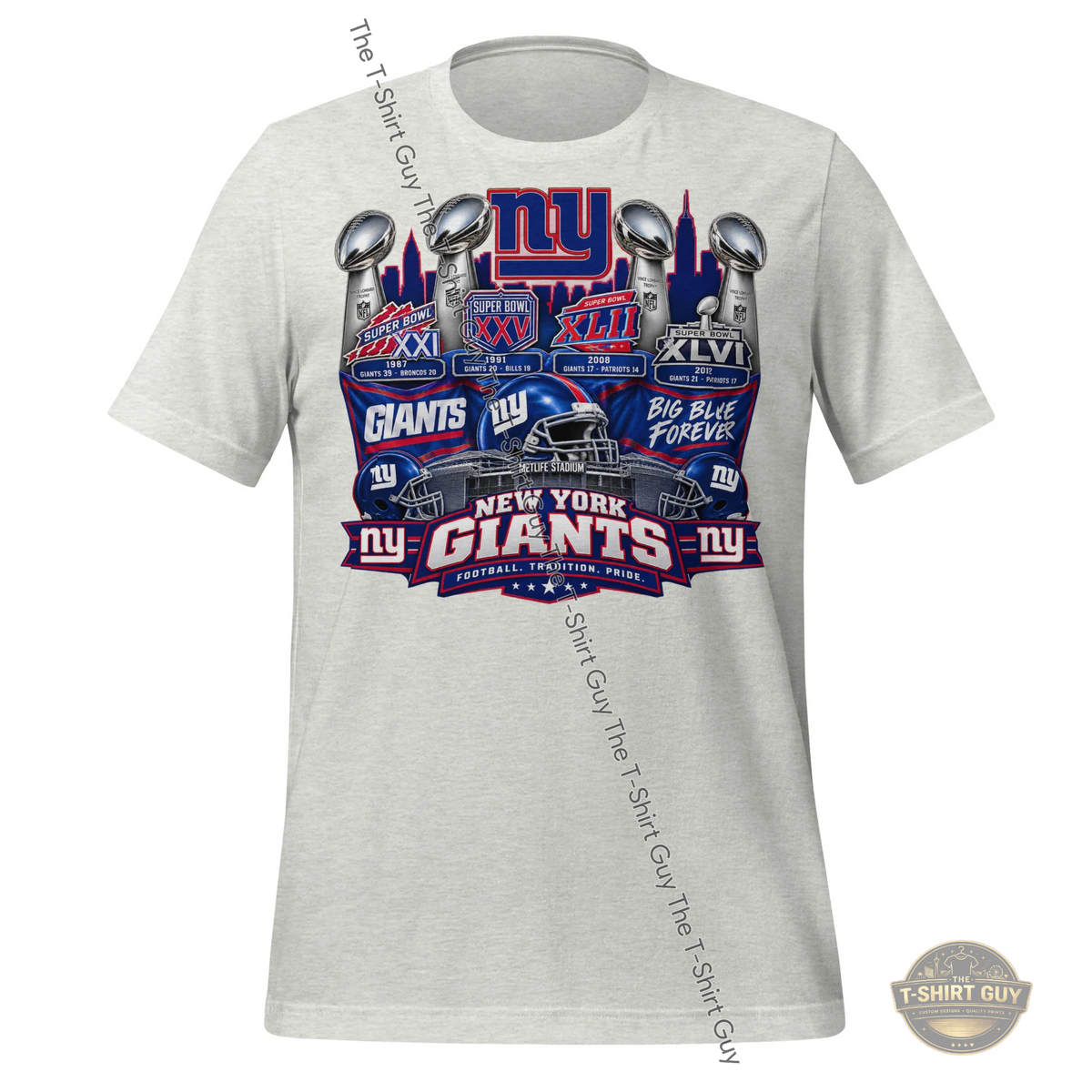 Watermarked - New York Giants Football Tradition Pride Unisex t-shirt