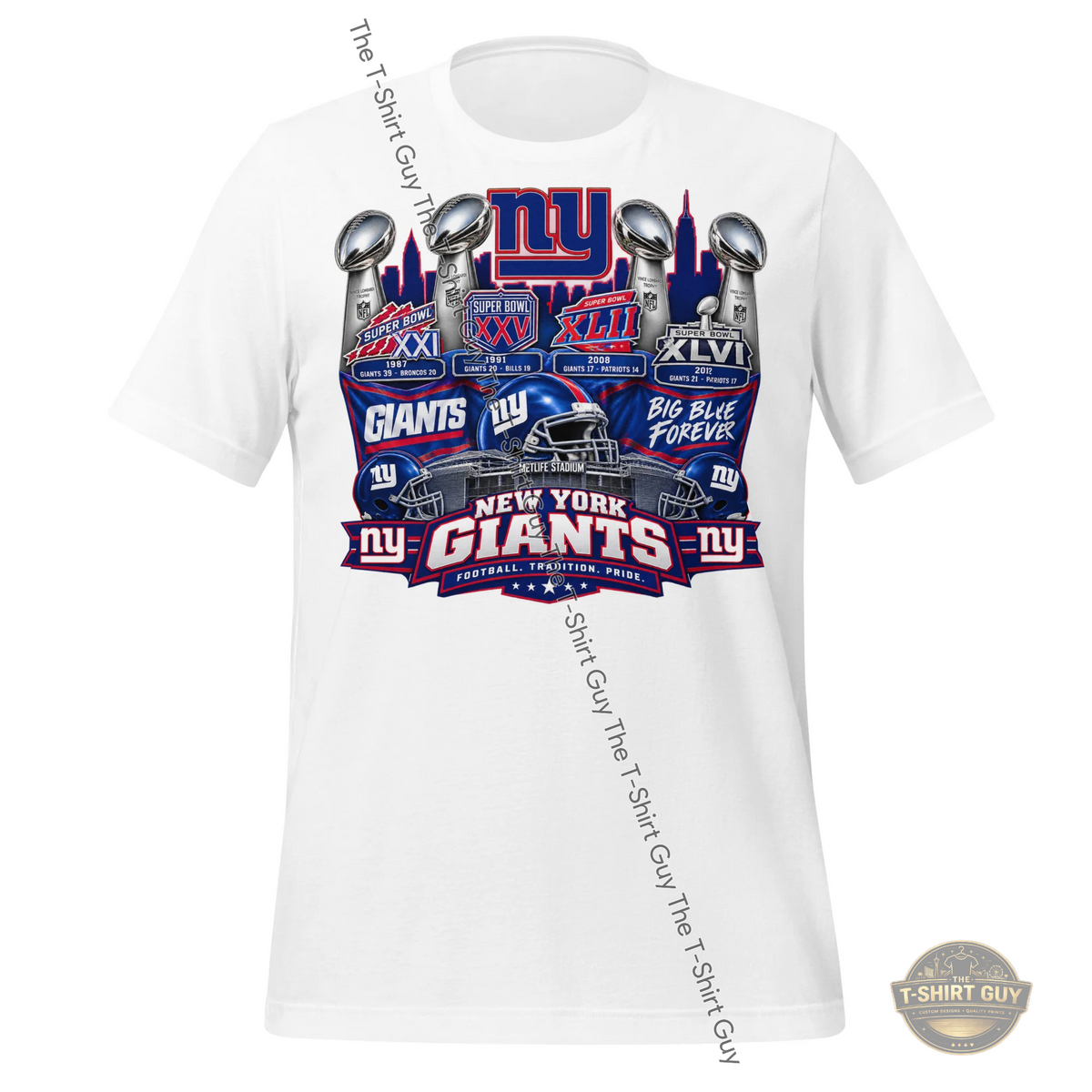 Watermarked - New York Giants Football Tradition Pride Unisex t-shirt
