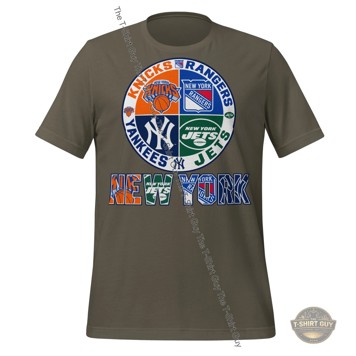 Watermarked - New York Sports Unisex t-shirt