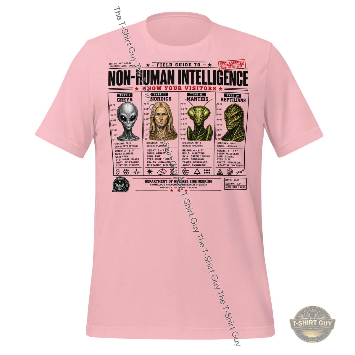 Watermarked - Aliens: Non Human Intelligence Unisex t-shirt