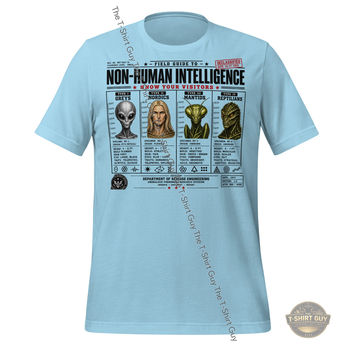 Watermarked - Aliens: Non Human Intelligence Unisex t-shirt