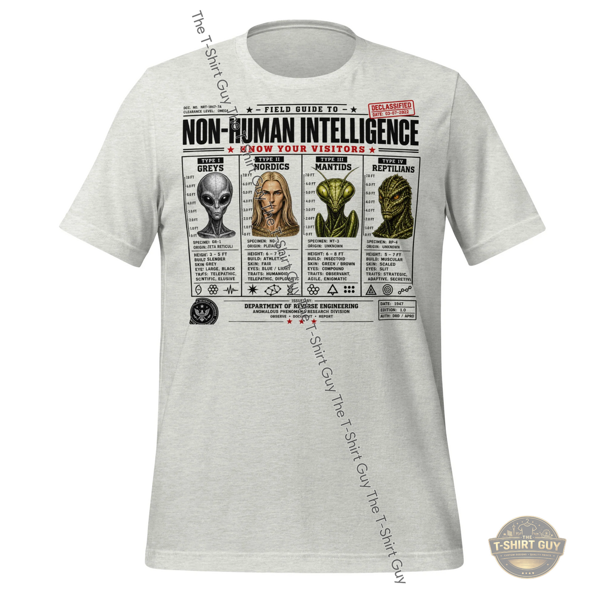 Watermarked - Aliens: Non Human Intelligence Unisex t-shirt