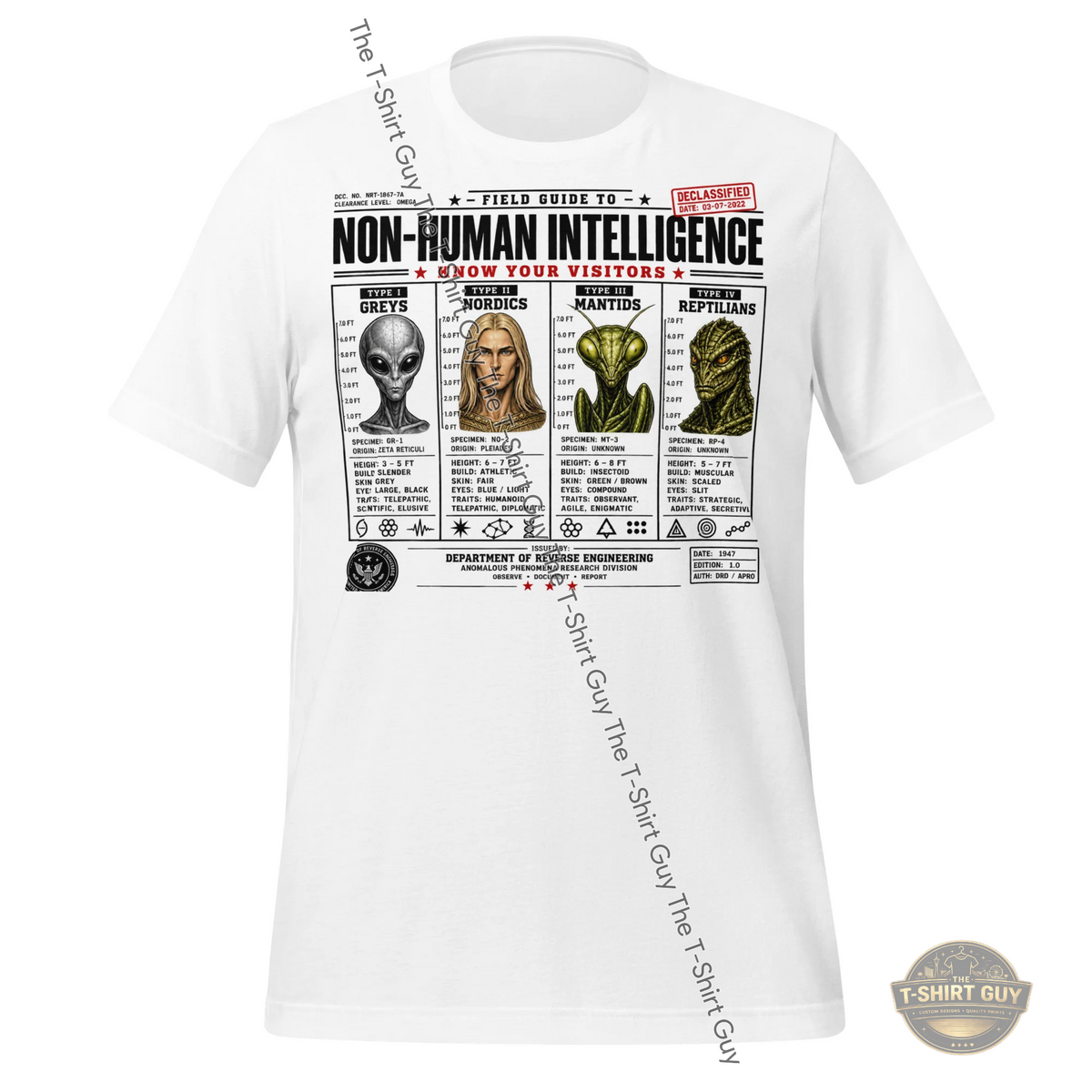 Watermarked - Aliens: Non Human Intelligence Unisex t-shirt
