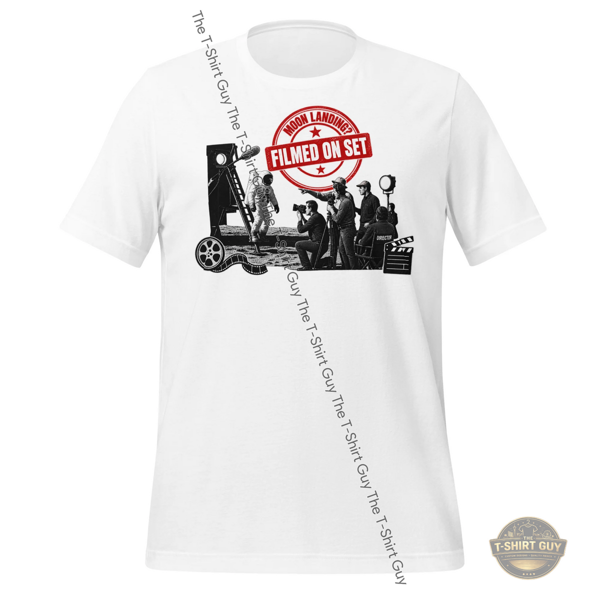 Watermarked - Moon Landing? Unisex t-shirt