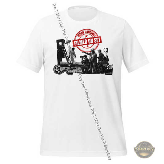 Watermarked - Moon Landing? Unisex t-shirt