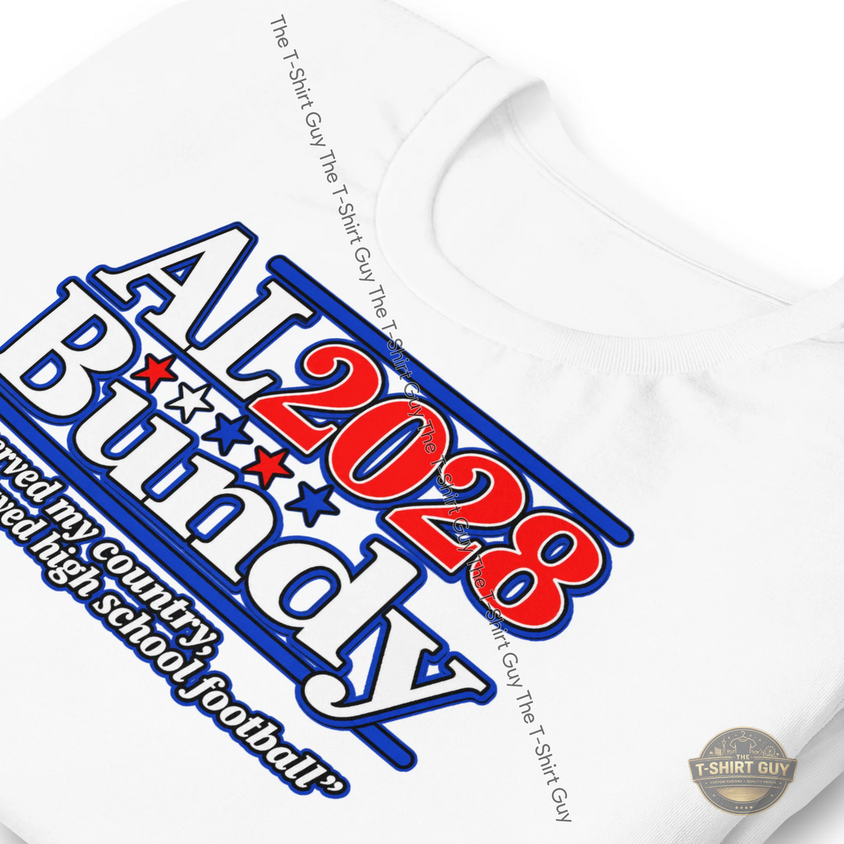 Watermarked - Bundy For President Unisex t-shirt