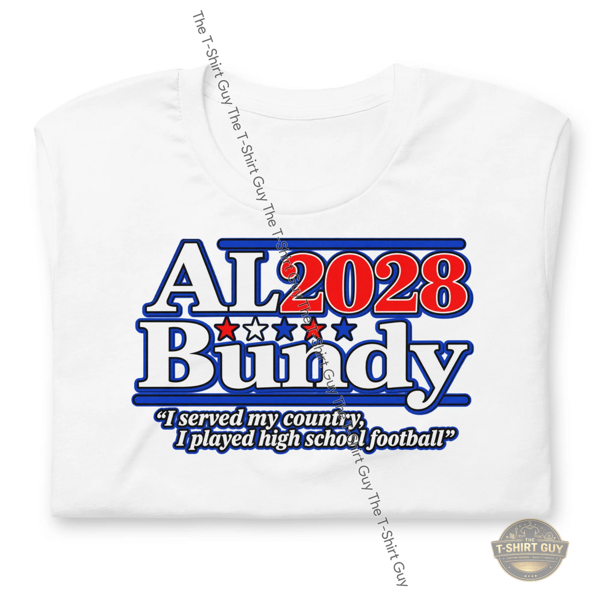 Watermarked - Bundy For President Unisex t-shirt