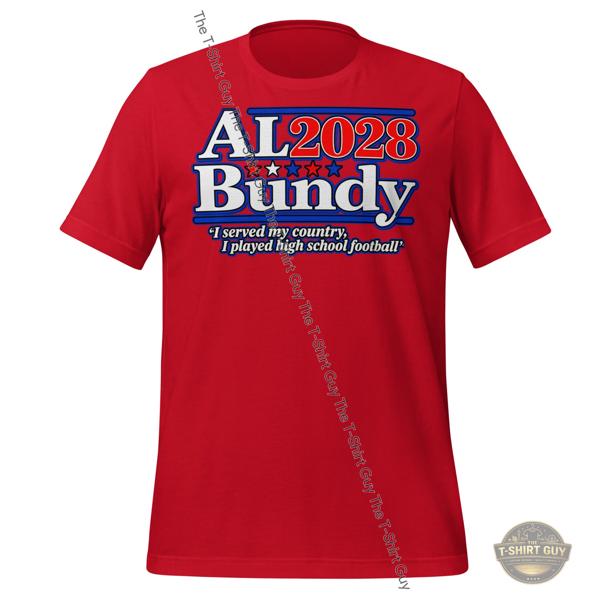Watermarked - Bundy For President Unisex t-shirt