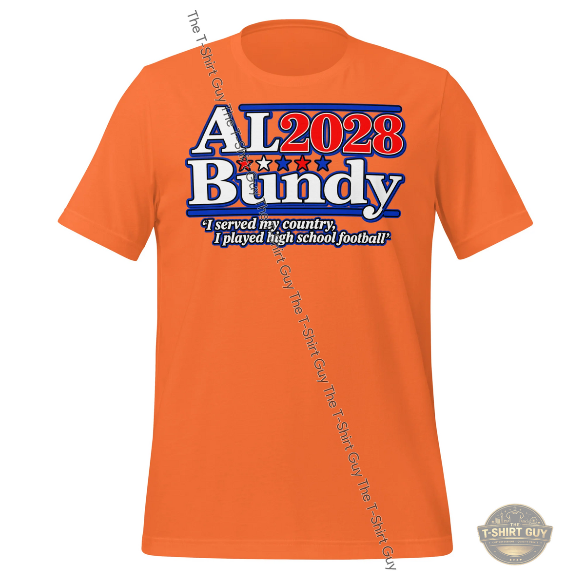 Watermarked - Bundy For President Unisex t-shirt