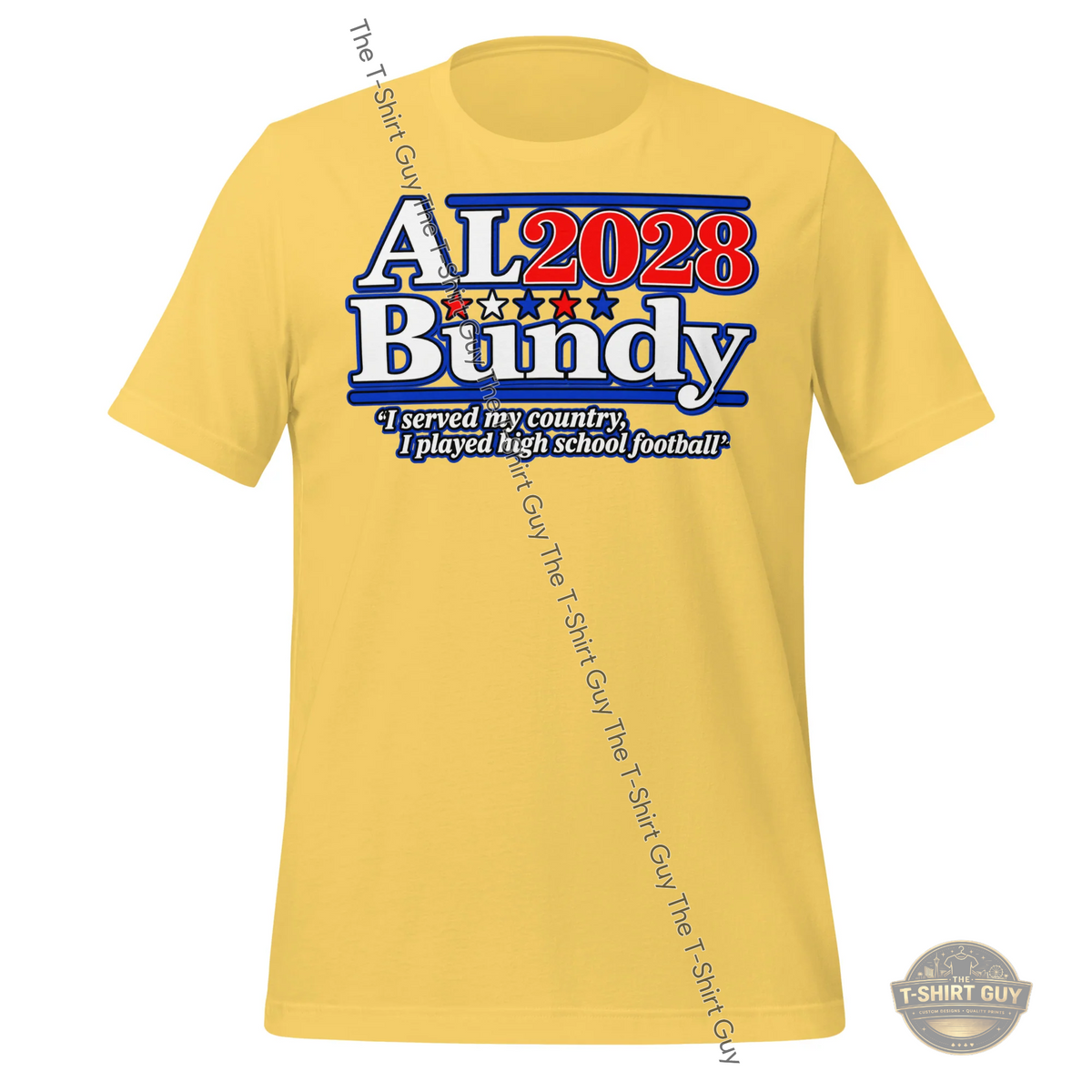 Watermarked - Bundy For President Unisex t-shirt