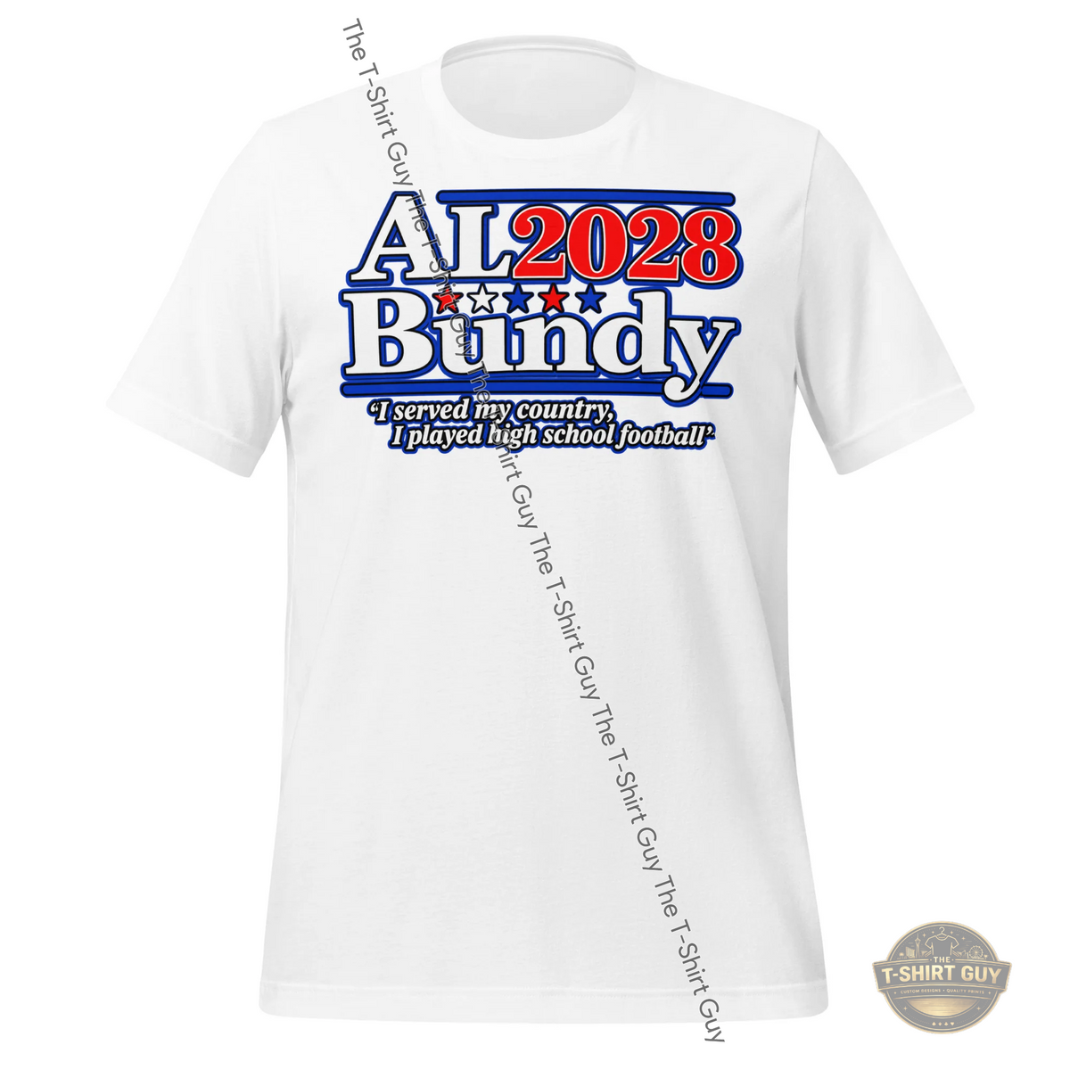 Watermarked - Bundy For President Unisex t-shirt