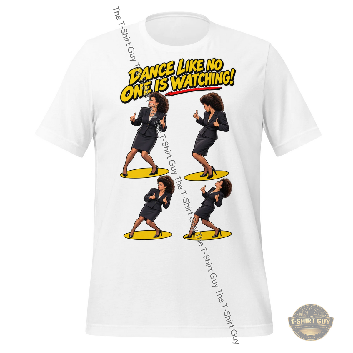 Watermarked - Dance Like No One Is Watching Unisex t-shirt