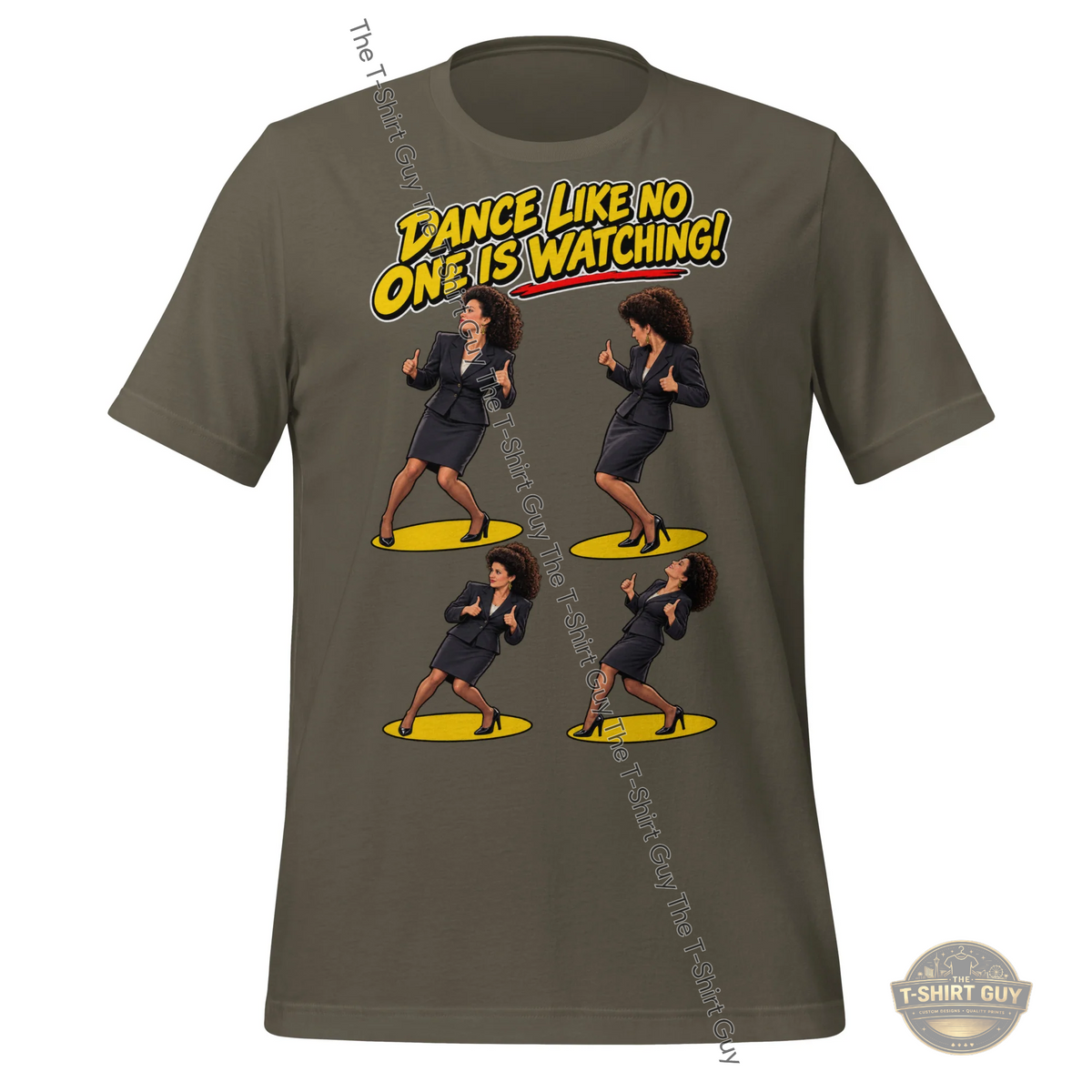 Watermarked - Dance Like No One Is Watching Unisex t-shirt