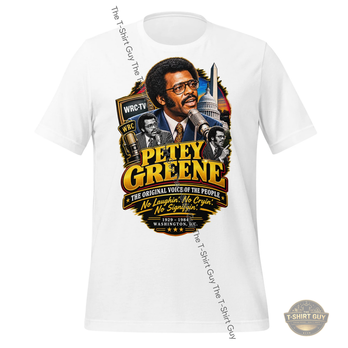 Watermarked - Petey Greene Unisex t-shirt
