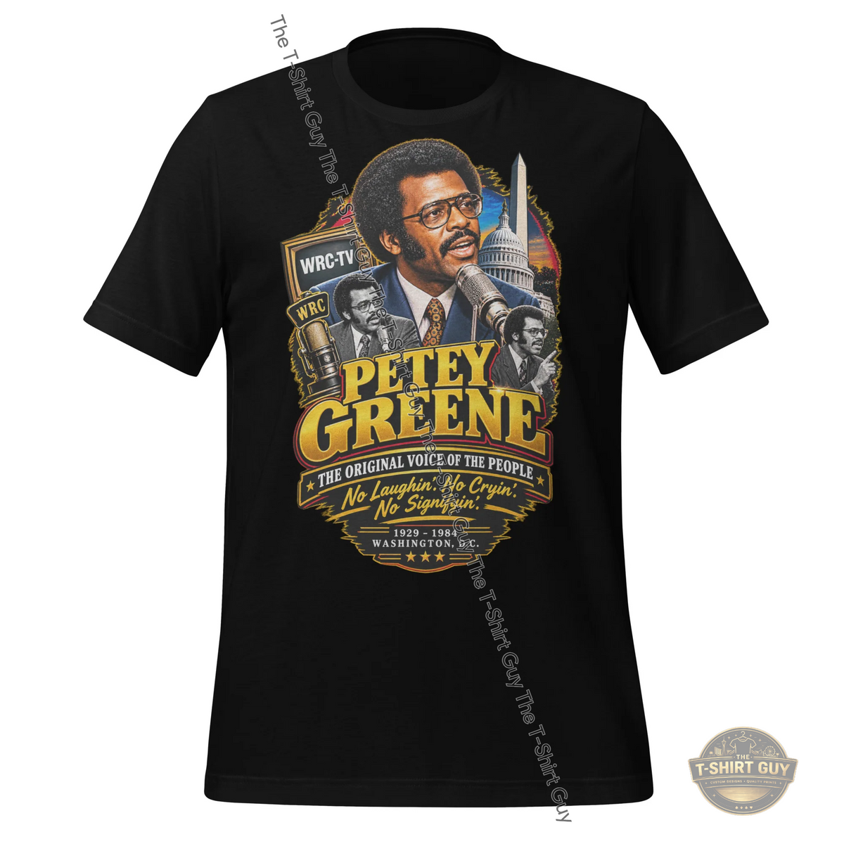 Watermarked - Petey Greene Unisex t-shirt