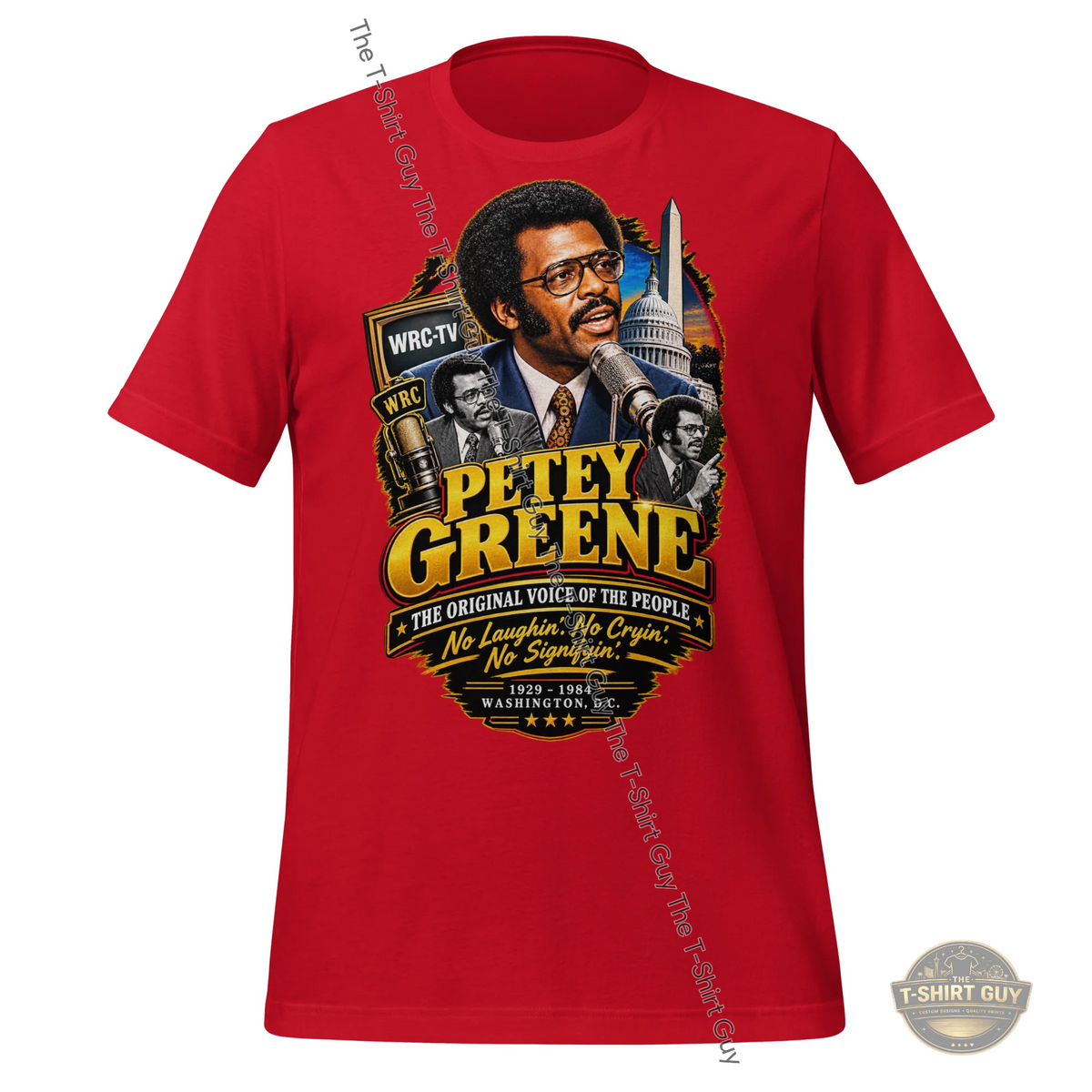 Watermarked - Petey Greene Unisex t-shirt