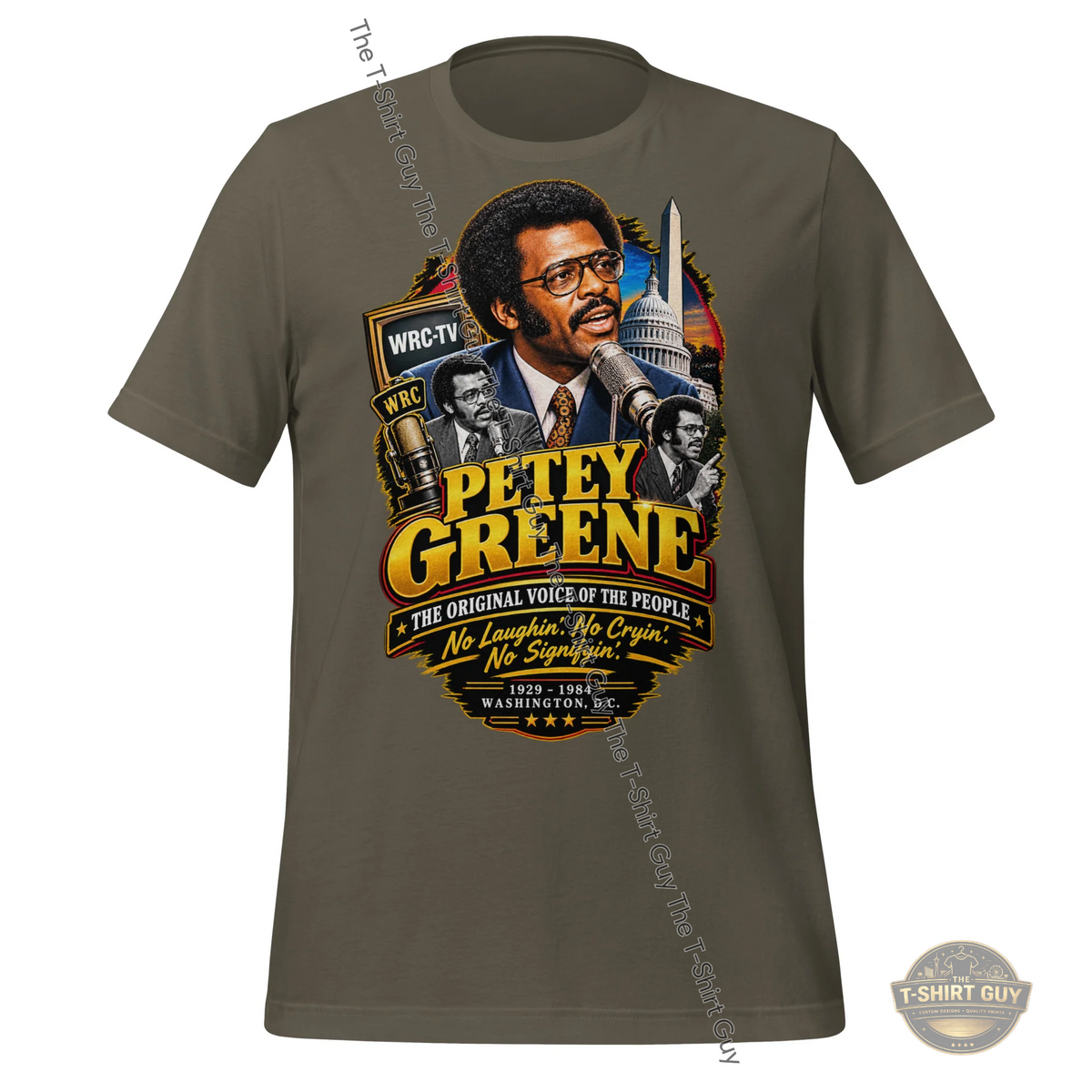 Watermarked - Petey Greene Unisex t-shirt