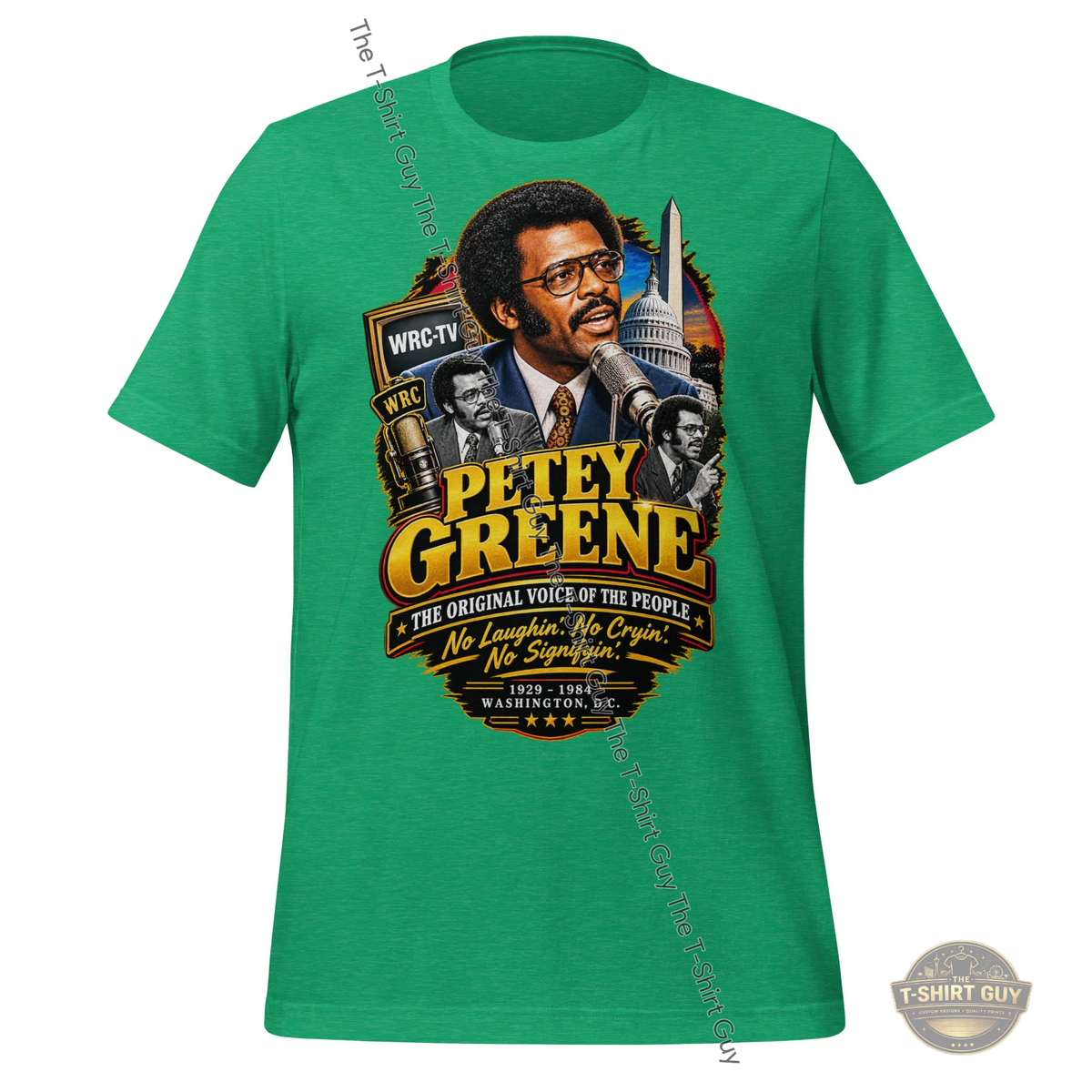Watermarked - Petey Greene Unisex t-shirt