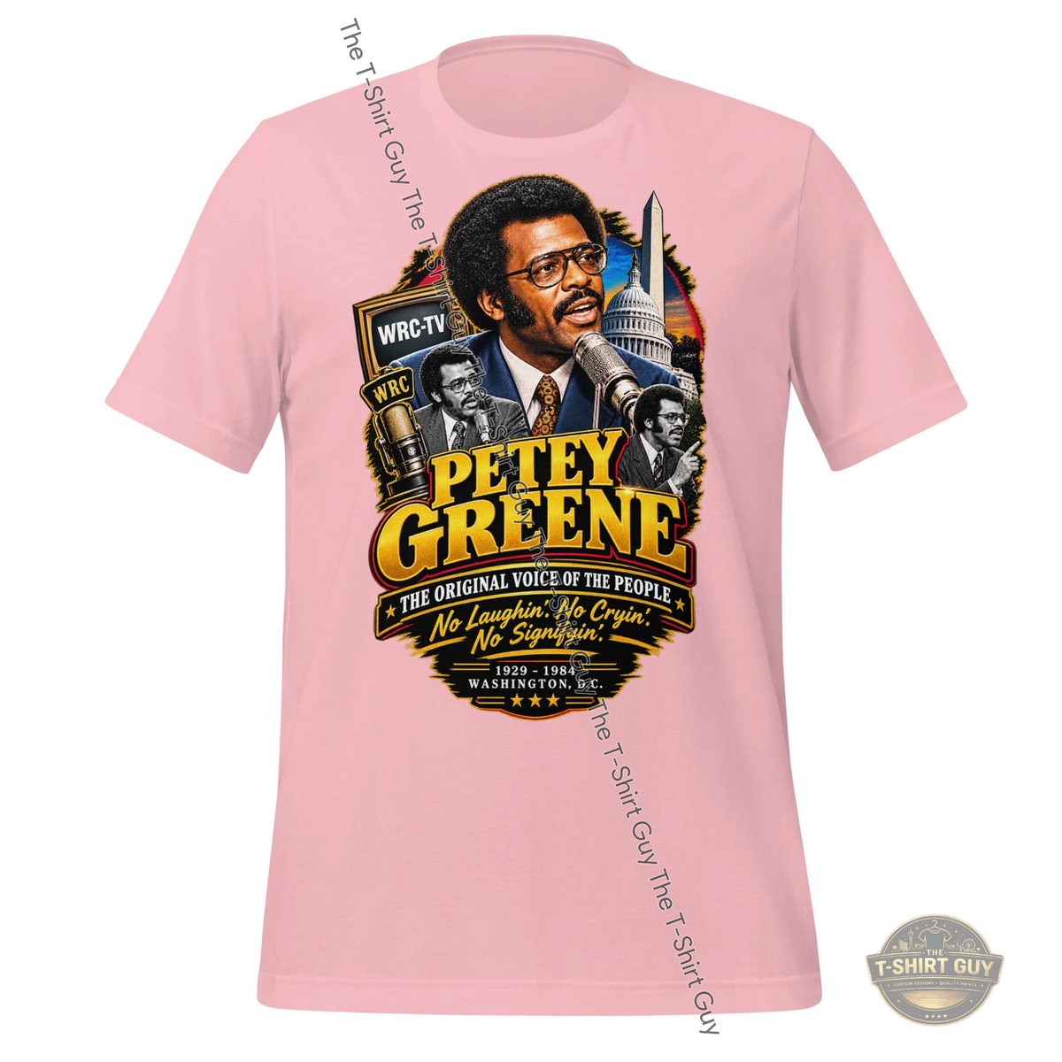 Watermarked - Petey Greene Unisex t-shirt