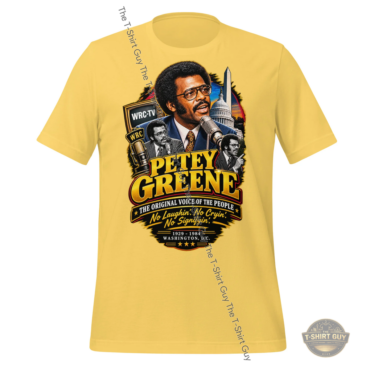 Watermarked - Petey Greene Unisex t-shirt