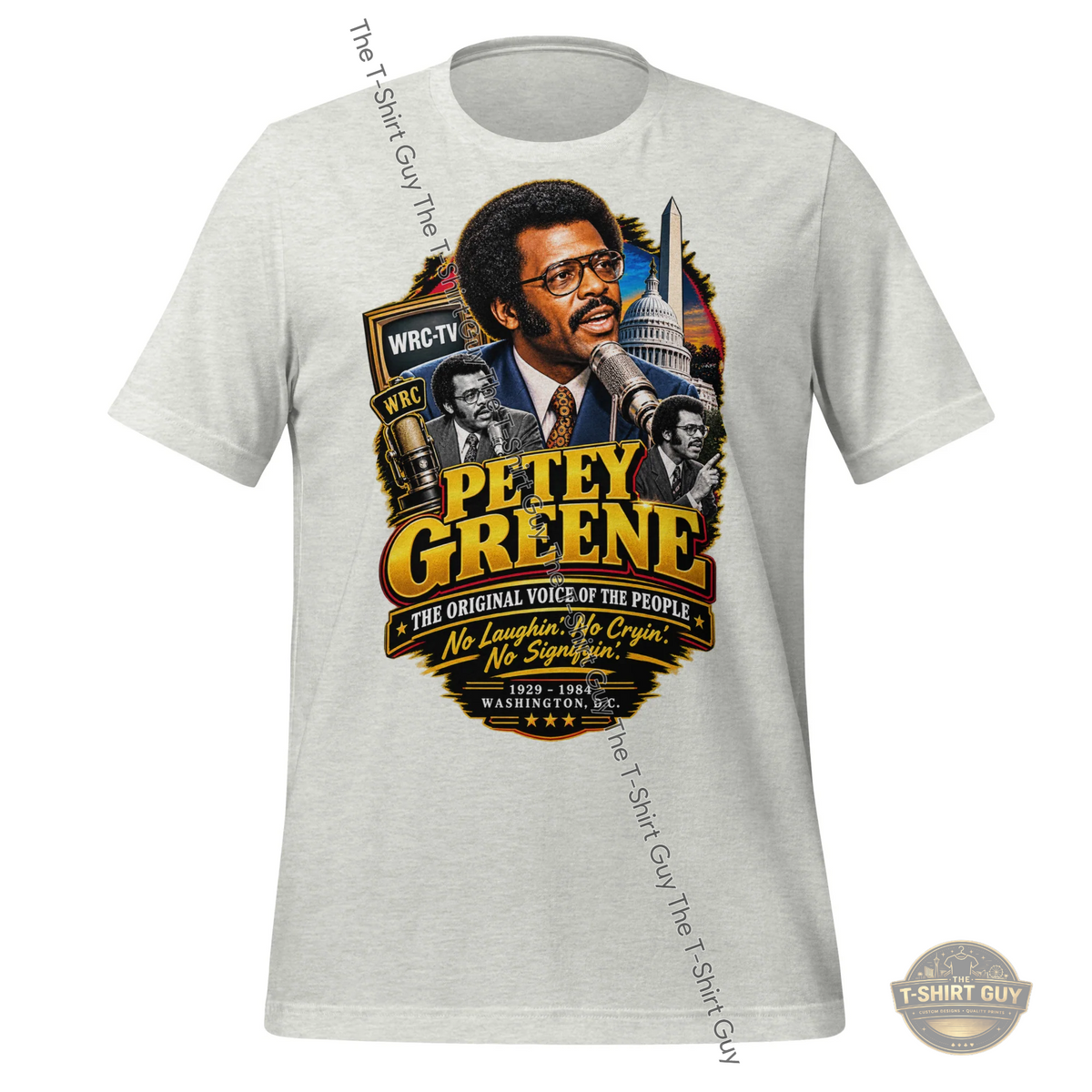 Watermarked - Petey Greene Unisex t-shirt
