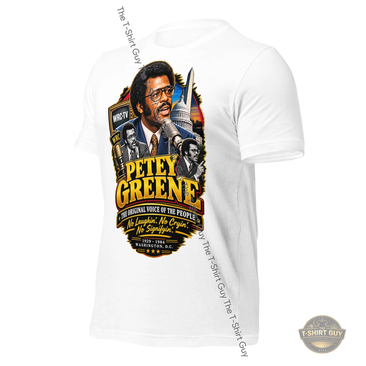 Watermarked - Petey Greene Unisex t-shirt