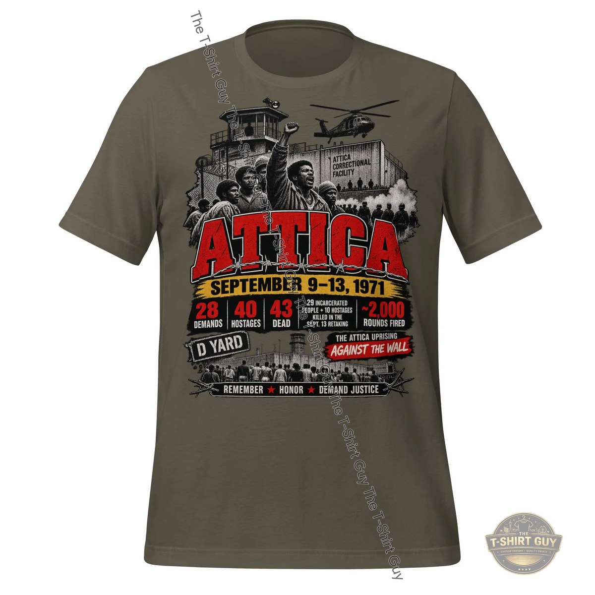 Watermarked - Attica Unisex t-shirt