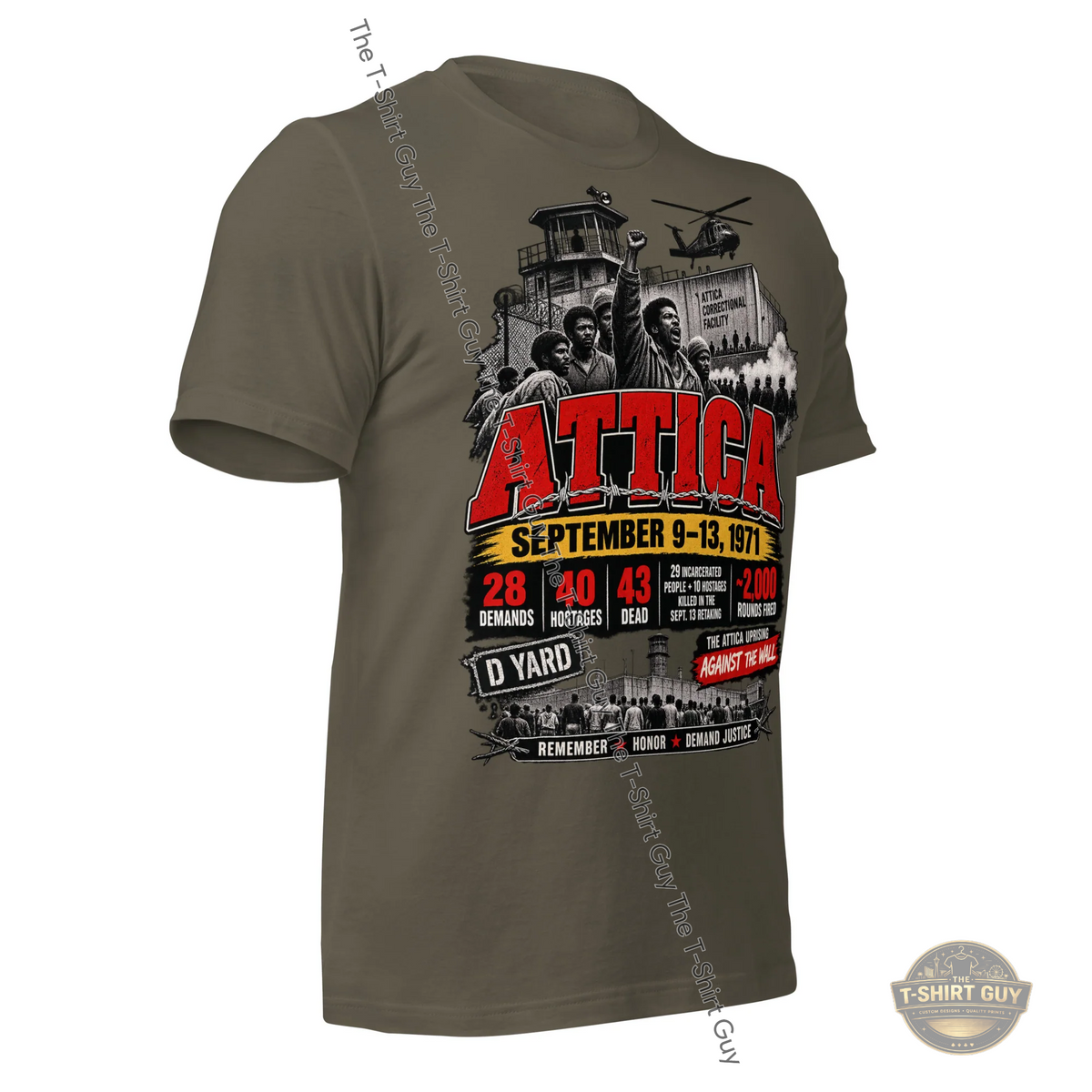 Watermarked - Attica Unisex t-shirt