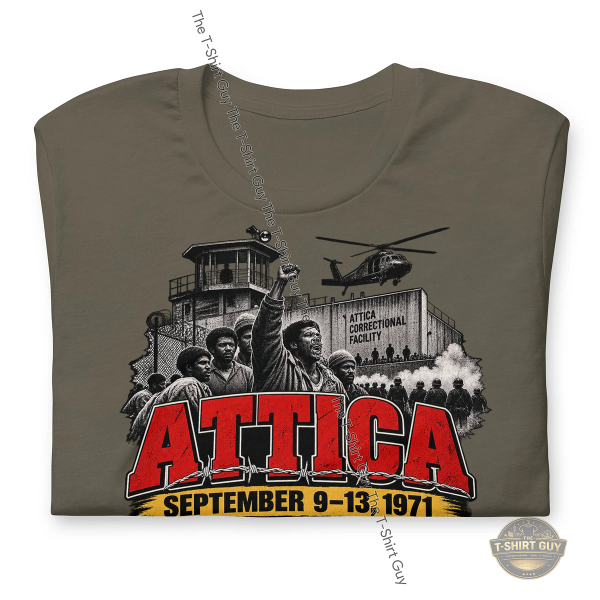 Watermarked - Attica Unisex t-shirt